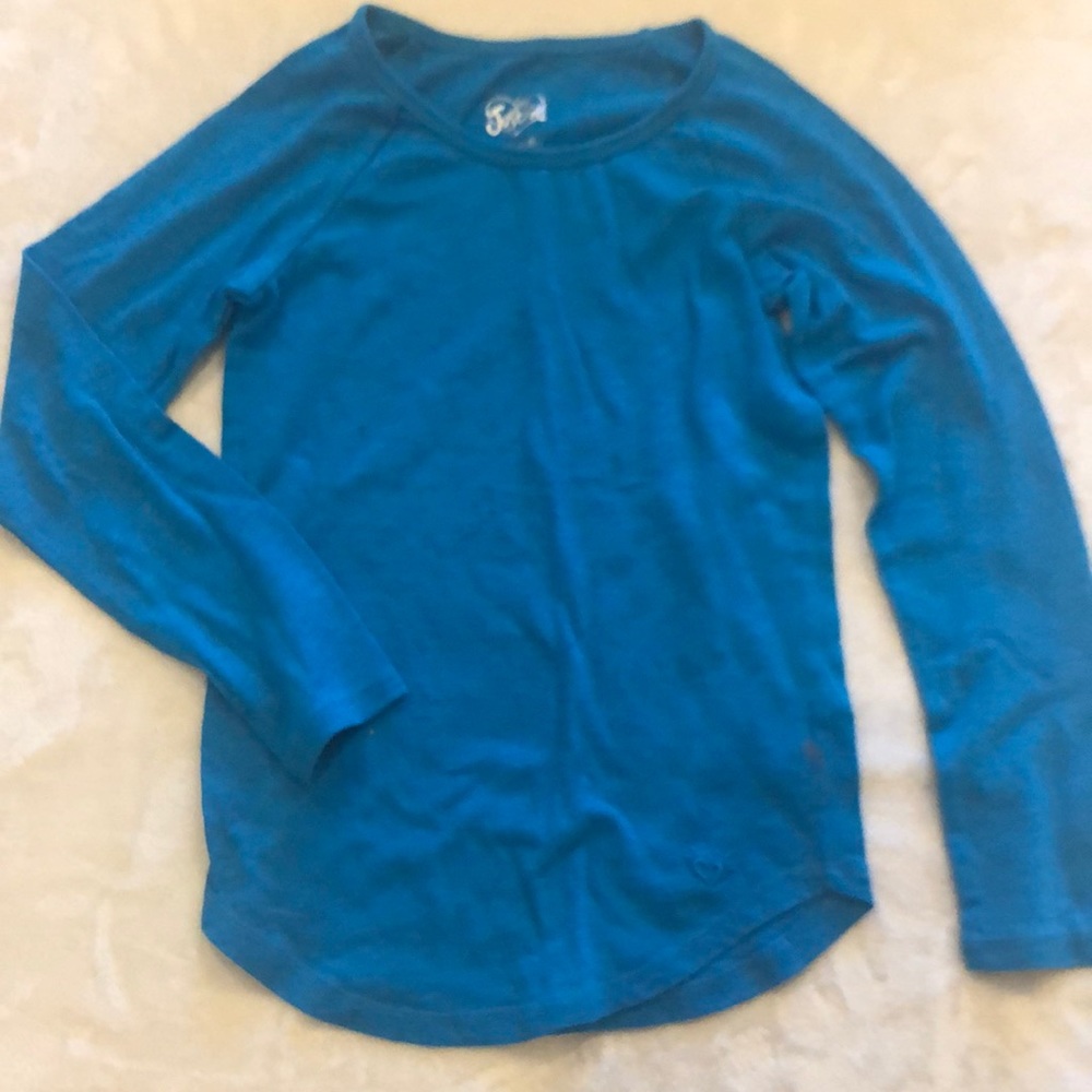 Pain blue long sleeve shirt size 7